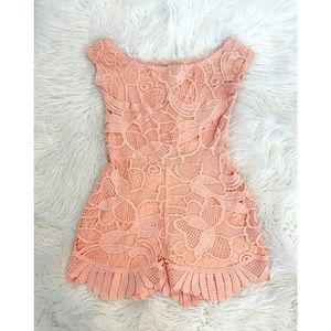 Lace romper